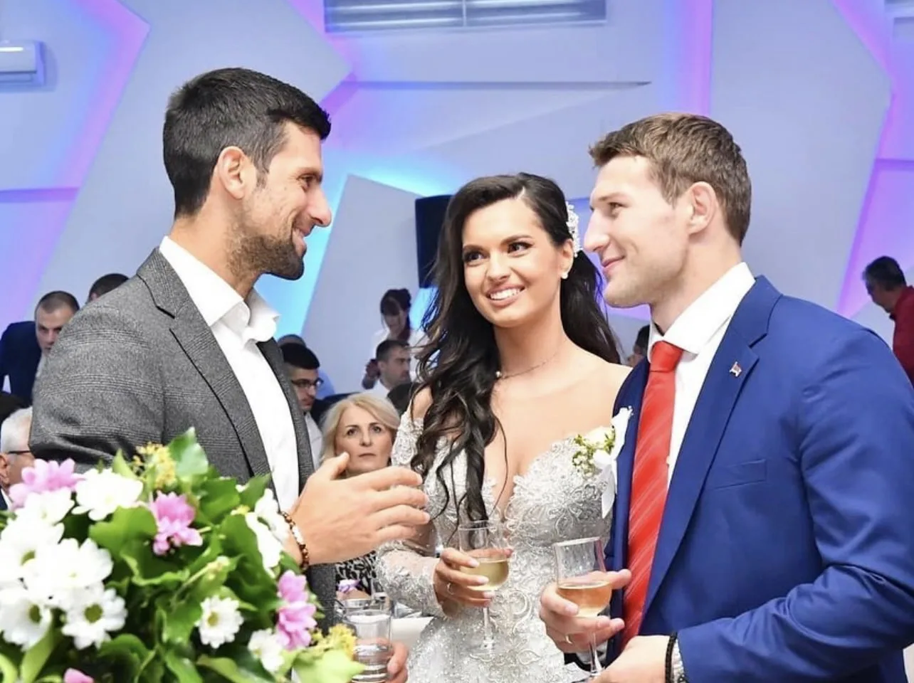 Wedding of the decade: Novak Djokovic and Milorad Dodik at Nemanja Majdov wedding